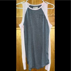 Hollister longsleeve shirt off the shoulder sleeves Size M